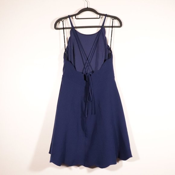 NWOT Lulus Play On Curves Royal Blue Backless Dress - Picture 4 of 13